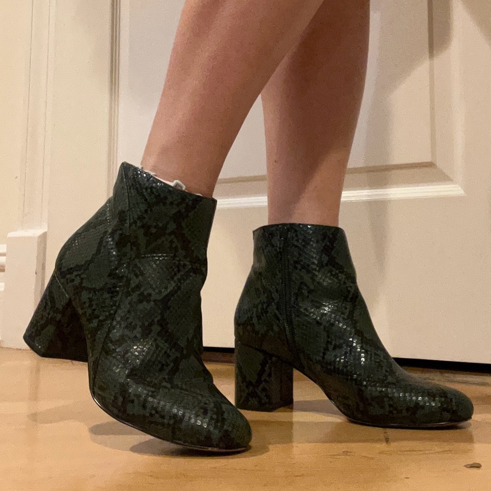 Inc International Concept Python Green Snakes Ski… - image 2